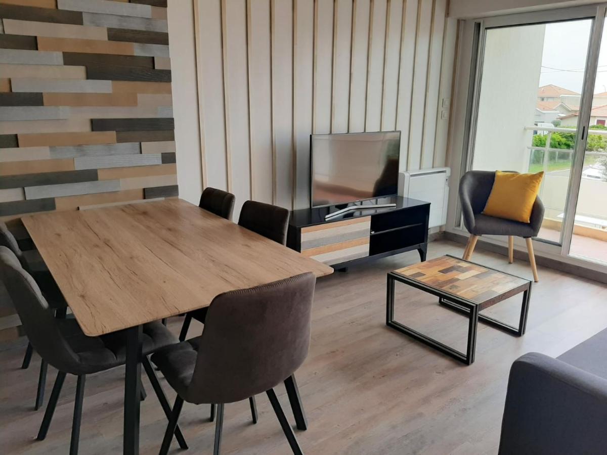 Superbe Appart.55M2 - 200M Ocean Et Parking Biscarrosse Exteriör bild