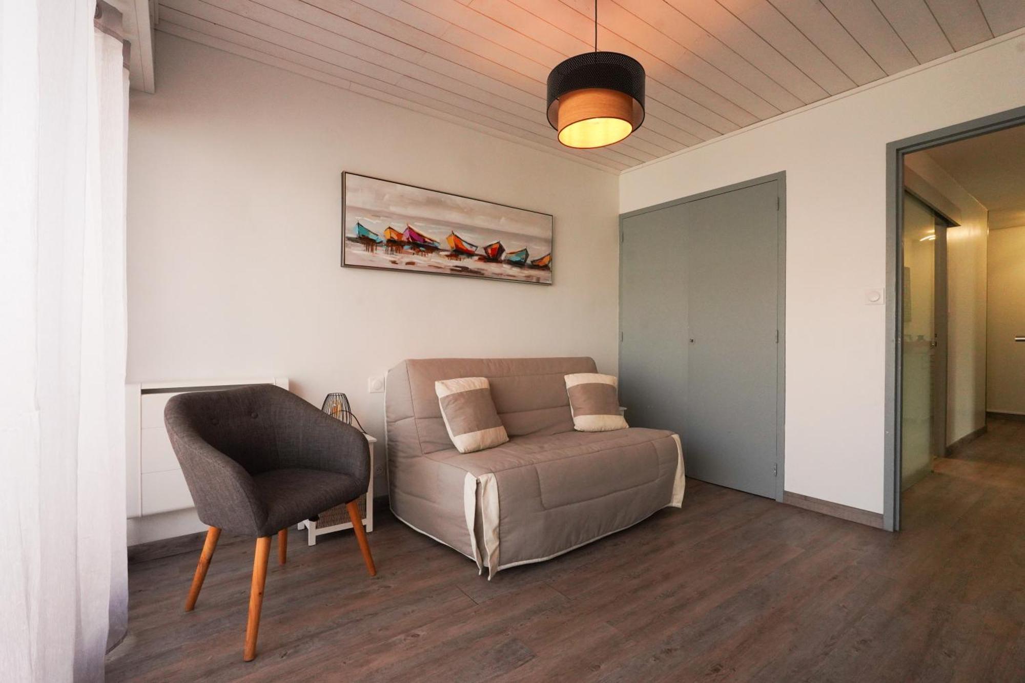 Superbe Appart.55M2 - 200M Ocean Et Parking Biscarrosse Exteriör bild