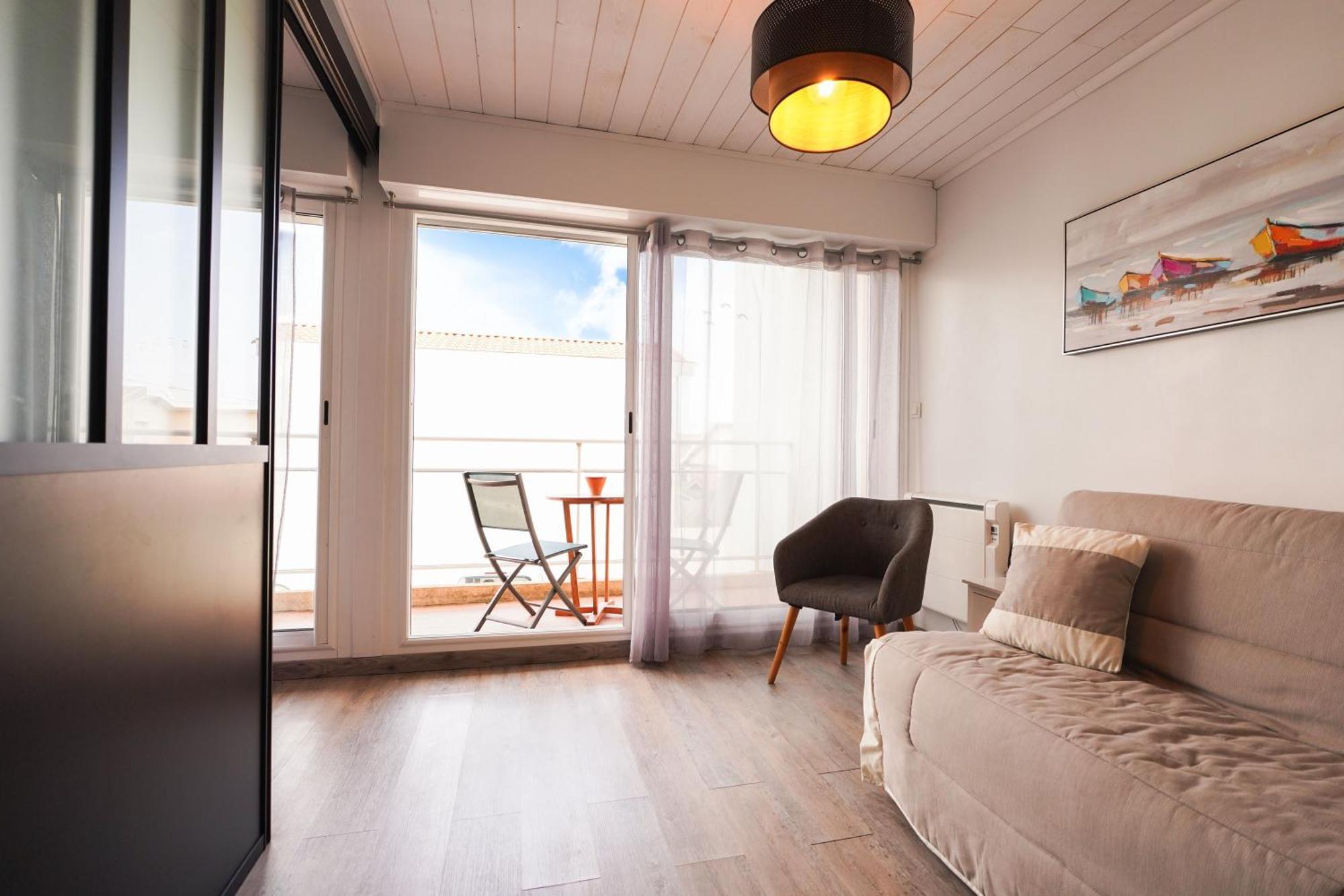 Superbe Appart.55M2 - 200M Ocean Et Parking Biscarrosse Exteriör bild